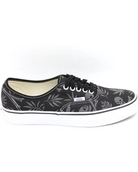 Vans - Schoenen ,Zwart ,Canvas Veters Rubberen Zool Sneakers - Lyst