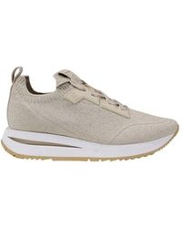 Guess - Beiger Polyester-Sneaker Für Frauen - Lyst