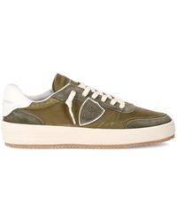 Philippe Model - Schoenen ,Groen ,Katoen Sneakers Nice Tennis - Lyst