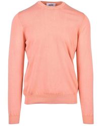 Alpha Studio - Rundhals-Strickpullover - Lyst