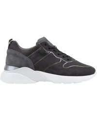 Hogan - Wildleder schnürschuhe - Lyst