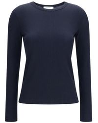 Max Mara - Tops ,Blauw ,Salmone Long Sleeve Top - Lyst