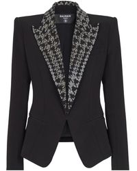 Balmain - Geborduurde Jas Met 6 Knopen - Lyst