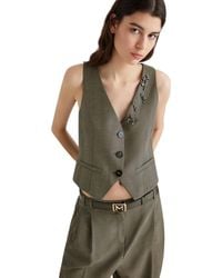 Marella - Jassen ,Groen ,Leer Cantico Gilet - Lyst