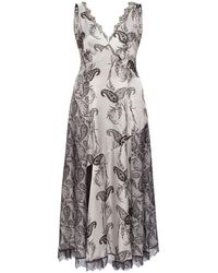 AllSaints 'nysa' Patterned Dress - Grijs