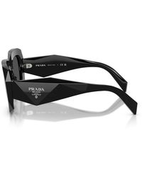 Prada - B23S Vierkante Zonnebril - Lyst