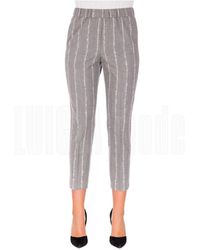 Peserico - Slim-Fit Trousers - Lyst