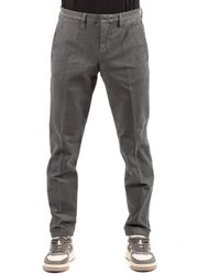 Fay - Slim Gabardine Broeken - Lyst