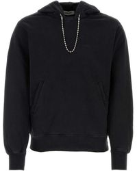Ambush - Hoodies & Sweatvesten ,Zwart ,Katoen Zwarte Katoenen Sweatshirt - Lyst
