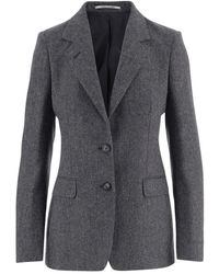 Tagliatore - Jassen ,Grijs ,Wol J-Parigi Jas - Lyst