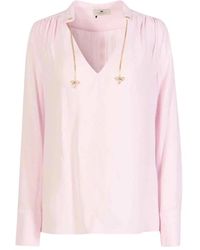 Elisabetta Franchi - Blouses - Lyst