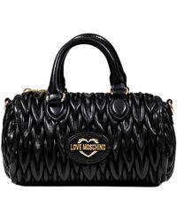 Love Moschino - Gesteppte Matelassé Kleine Damenhandtasche - Lyst