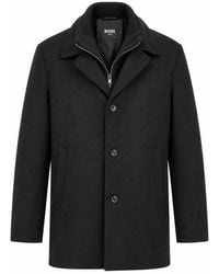 BOSS - 2-In-1 Jas Van Wol En Kasjmier - Lyst