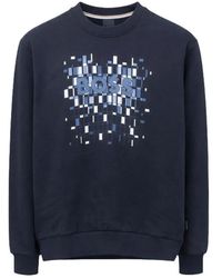 HUGO - Hoodies & Sweatvesten ,Blauw ,Sweatshirts & Hoodies - Lyst