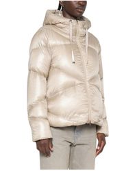 Herno - Jassen ,Roze ,Leer Powder Down Jacket - Lyst