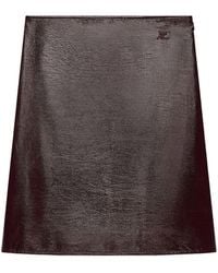Courreges - Leather Skirts - Lyst
