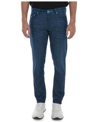 Tramarossa - Jeans ,Blauw ,Denim Leonardo 5 Pocket Denim Jeans - Lyst