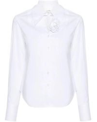 Blugirl Blumarine - Camisa blanca óptica - Lyst