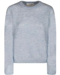SELECTED - Round-Neck Knitwear - Lyst