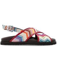 Missoni - Flat Sandals - Lyst