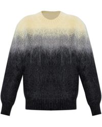 Jil Sander - Truien & Vesten ,Veelkleurig ,Wol De Mohair Trui - Lyst
