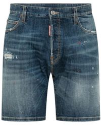 DSquared² - Denim Shorts - Lyst