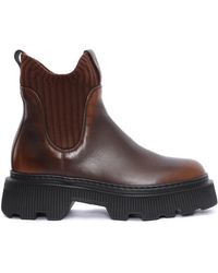 Santoni - Stivaletto Da Montagna - Lyst