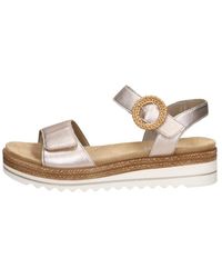 Remonte - Schoenen ,Roze ,Leer D0Q52 Sandal - Lyst