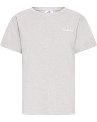 Ball - Tops ,Grijs ,Leer T-Shirts - Lyst