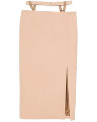 Mugler - Midi Skirts - Lyst