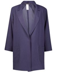 Marina Rinaldi Formal Double-breasted Jacket - Blauw