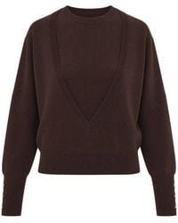 Patrizia Pepe - Round-Neck Knitwear - Lyst