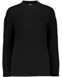 Fendi - Round-Neck Knitwear - Lyst
