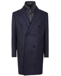 Fay - Double-Breasted Coats - Lyst