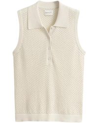 GANT - Tops ,Top Van Kant Zonder Mouwen - Lyst