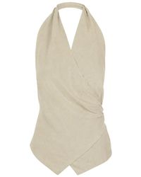 Cortana - Sleeveless Tops - Lyst