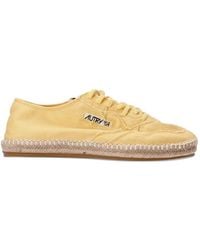 Autry - Schoenen ,Geel ,Katoen Sandy Espadrilles - Lyst