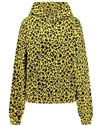 Coperni - Hoodies & Sweatvesten ,Veelkleurig ,Katoen Sweater Met Logo Print En Kangoeroezak - Lyst