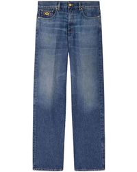 Versace - Straight Jeans - Lyst