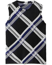 Burberry - Sleeveless Tops - Lyst