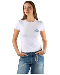 Gcds - Logo Lounge Slim Ss T-Shirt - Lyst