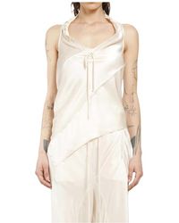 Yehuafan - Sleeveless Tops - Lyst