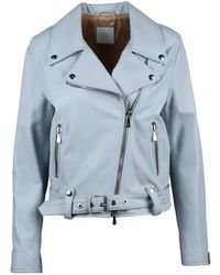 Eleventy - Leather Jackets - Lyst