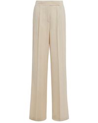 Etro - Wijde Pijpen Hoge Taille Broek - Lyst