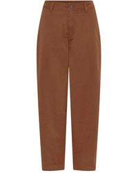 Cro - Broeken ,Bruin ,Katoen Suzanne Wijde Broek - Lyst
