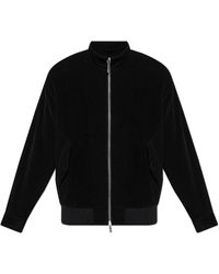 Ferragamo - Ribfluwelen Jas - Lyst