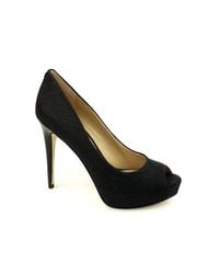 Guess - Schoenen ,Zwart ,Leer Sandalen Met Hoge Hak - Lyst