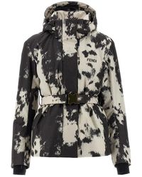Fendi - Frosted Fauna Ski Jacket - Lyst