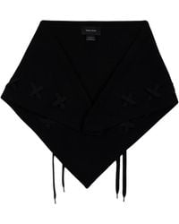 Simone Rocha - Merino Spitzen-Halsstuch-Schal - Lyst