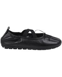 Simone Rocha - Schoenen ,Zwart ,Leer Ballerina Grip - Lyst